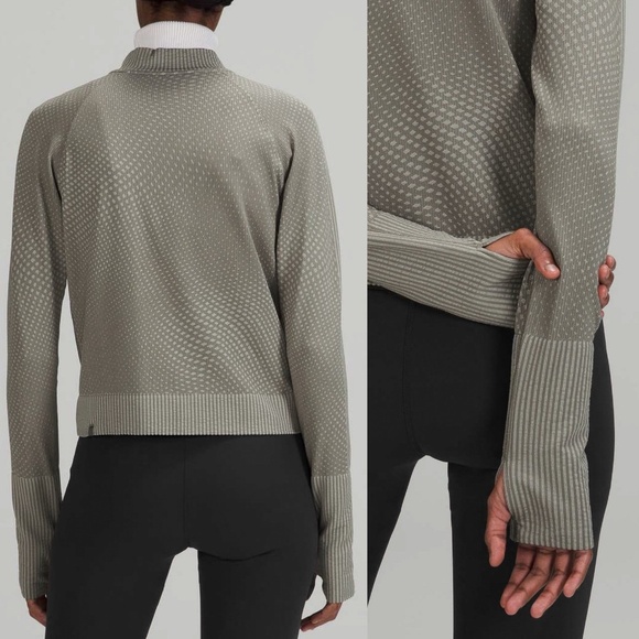 Lululemon Rest Less Cropped Half-Zip Pullover - Size 6 - Picture 2 of 5